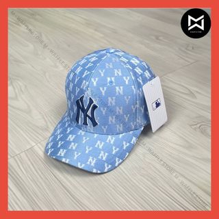 (𝗖𝗵𝗶́𝗻𝗵 𝗵𝗮̃𝗻𝗴) Nón Mũ lưỡi trai MLB Monogram NY - 𝗠𝗟𝗕 CAP Full Code
