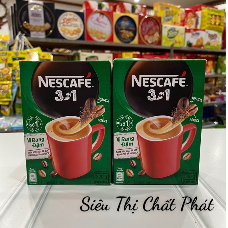 Hộp Cà Phê Nescafe 3in1 hộp