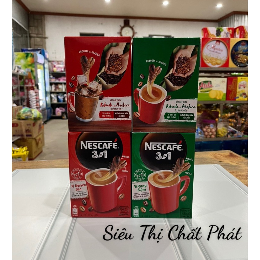 Hộp Cà Phê Nescafe 3in1 hộp