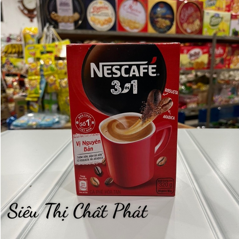 Hộp Cà Phê Nescafe 3in1 hộp