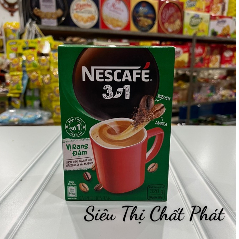 Hộp Cà Phê Nescafe 3in1 hộp