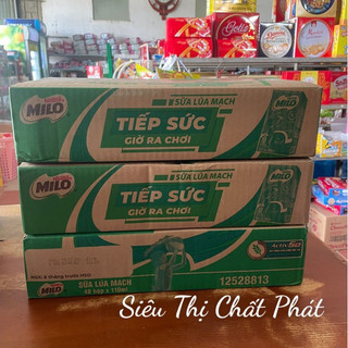 Thùng 48 hộp sữa lúa mạch Milo 110ml (48x110ml)