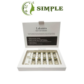 Tế bào gốc - laksmira, hộp 10 lọ - tế bào gốc phục hồi da yếu tinh chất dưỡng - hàn quốc