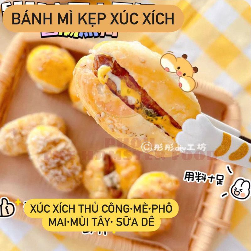 Bánh gà ăn nhẹ bánh mài răng cho hamster sóc