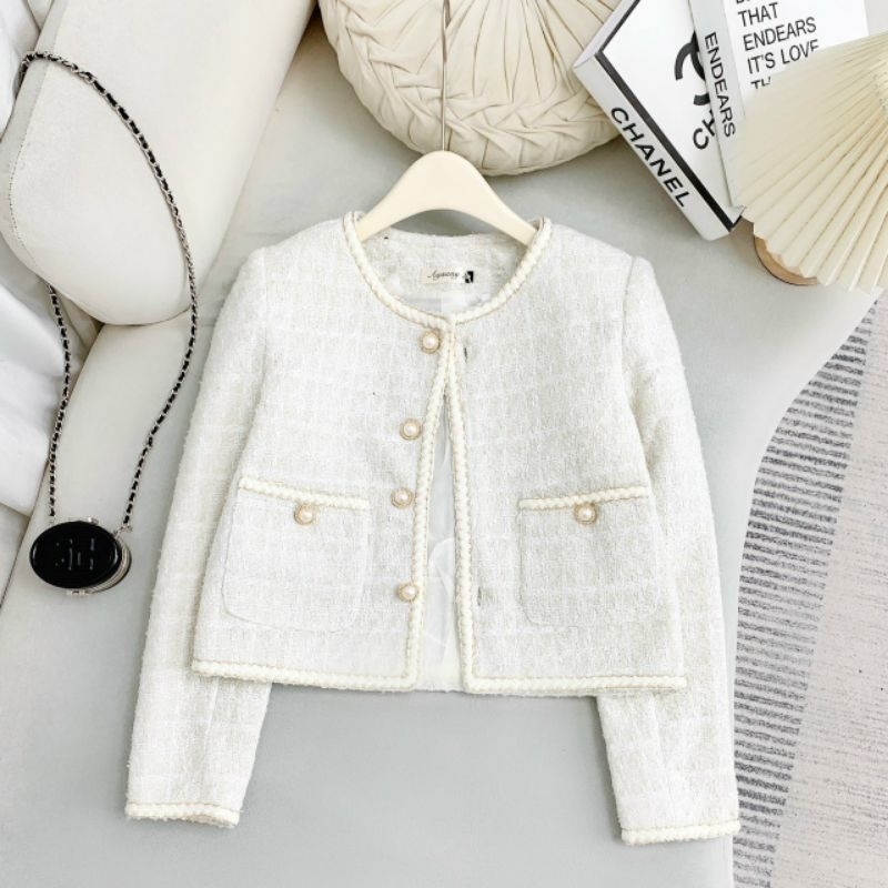 Áo dạ tweed mã AV1