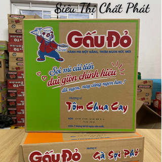 Mỳ gấu đỏ tôm chua cay ,gà sợi phở thùng 30 gói