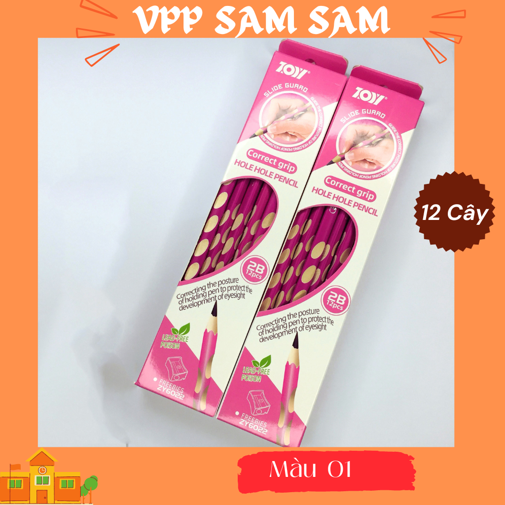 Hộp 12 bút chì định vị 2B