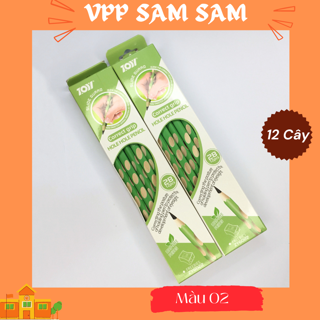 Hộp 12 bút chì định vị 2B