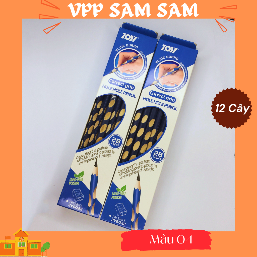Hộp 12 bút chì định vị 2B
