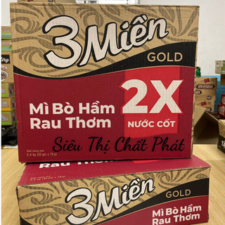 Thùng 30 gói x 75g mì tôm 3 miền
