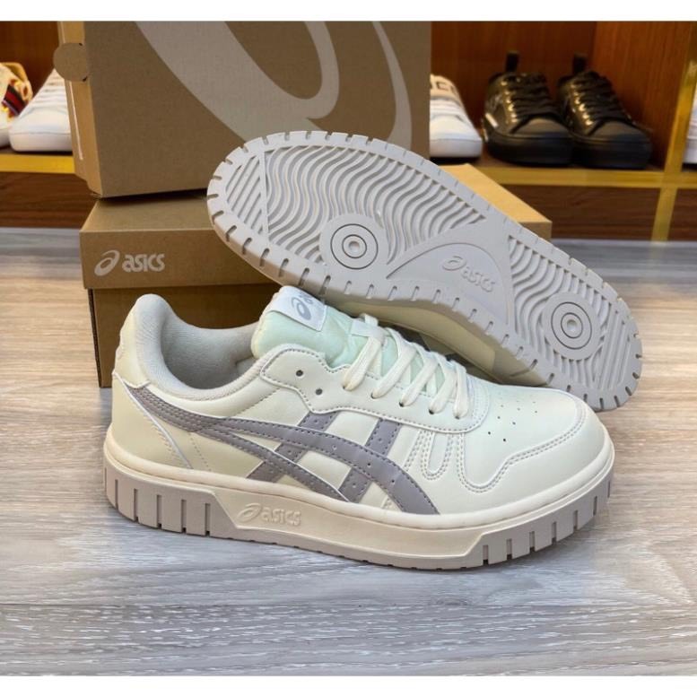 Giày Thể Thao Asics Court MZ Cream Black Gum Full Box.