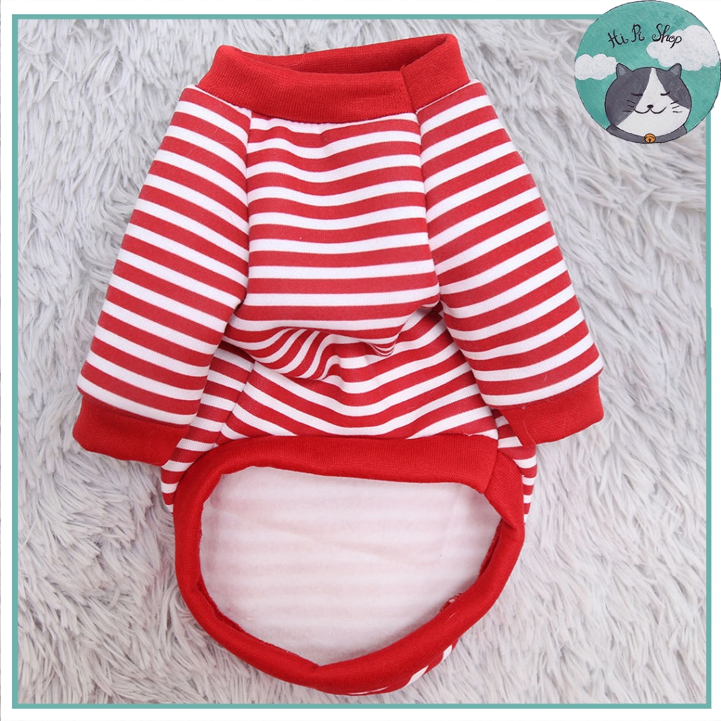 Áo Mùa Đông Gấu Bông Cho Chó Mèo Áo Thiết Kế Xinh Xắn Cho Thú Cưng