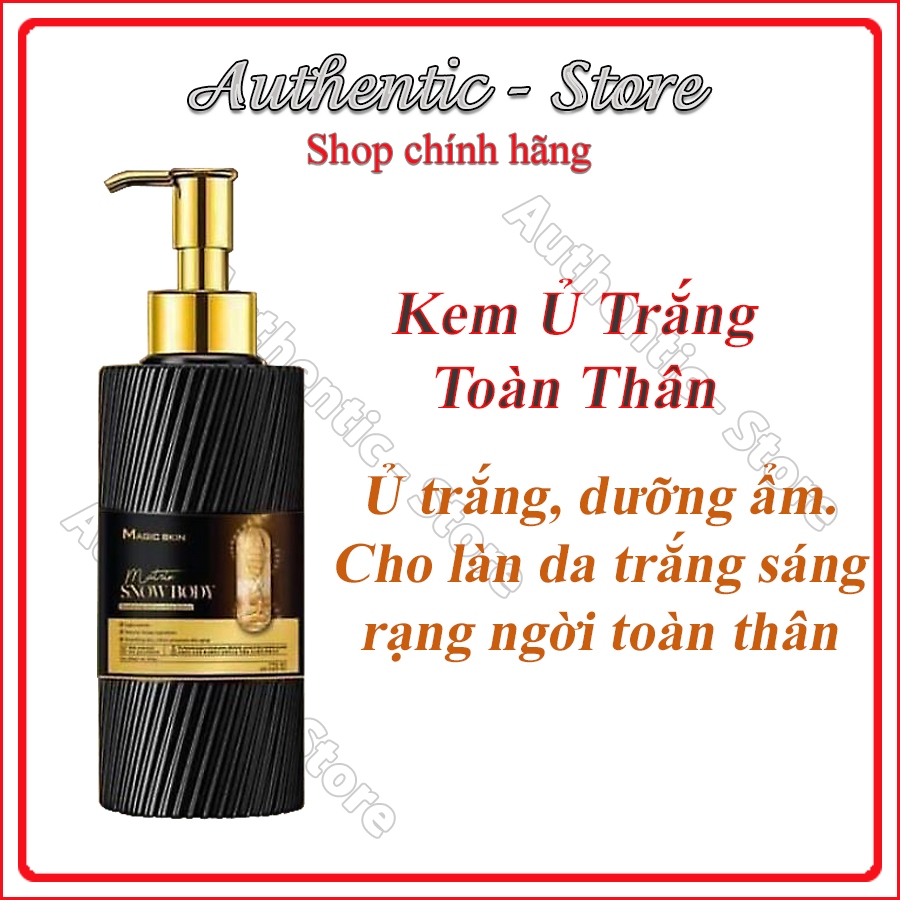 Kem Ủ Dưỡng Trắng Toàn Thân Magic Skin - Snow Body Magic Skin