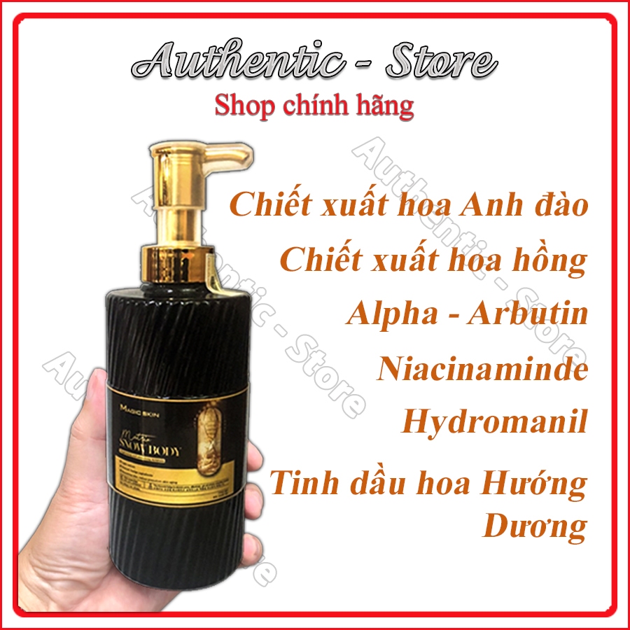 Kem Ủ Dưỡng Trắng Toàn Thân Magic Skin - Snow Body Magic Skin