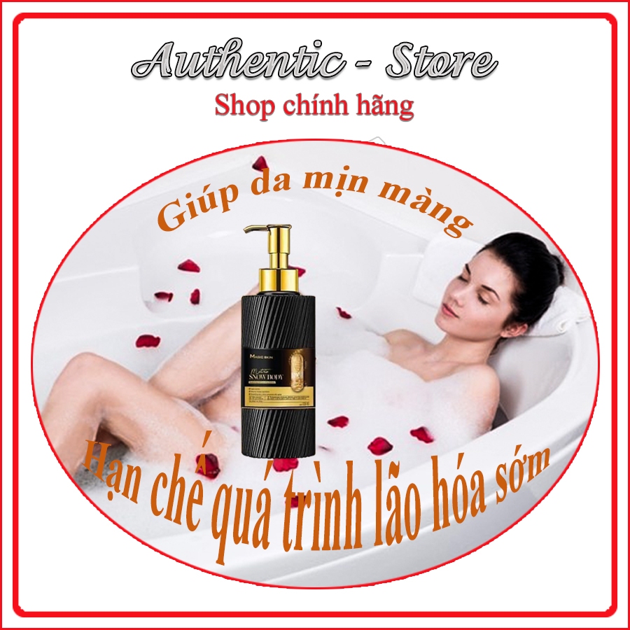 Kem Ủ Dưỡng Trắng Toàn Thân Magic Skin - Snow Body Magic Skin