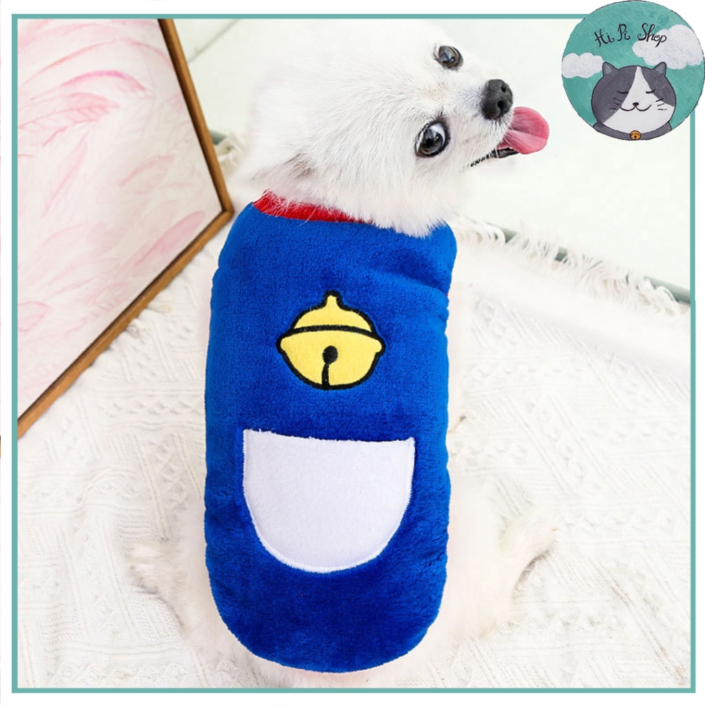 Áo Mùa Đông Sát Nách Hoạt Hình Cho Chó Mèo Áo Thiết Kế Xinh Xắn Cho Thú Cưng