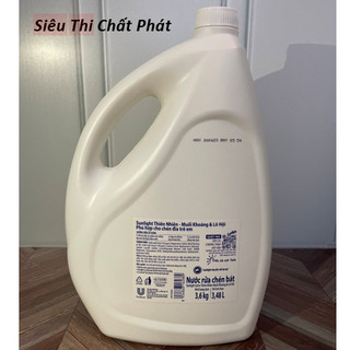 Nước rửa chén/ bát Sunlight 3.6kg trắng
