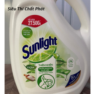 Nước rửa chén/ bát Sunlight 3.6kg trắng