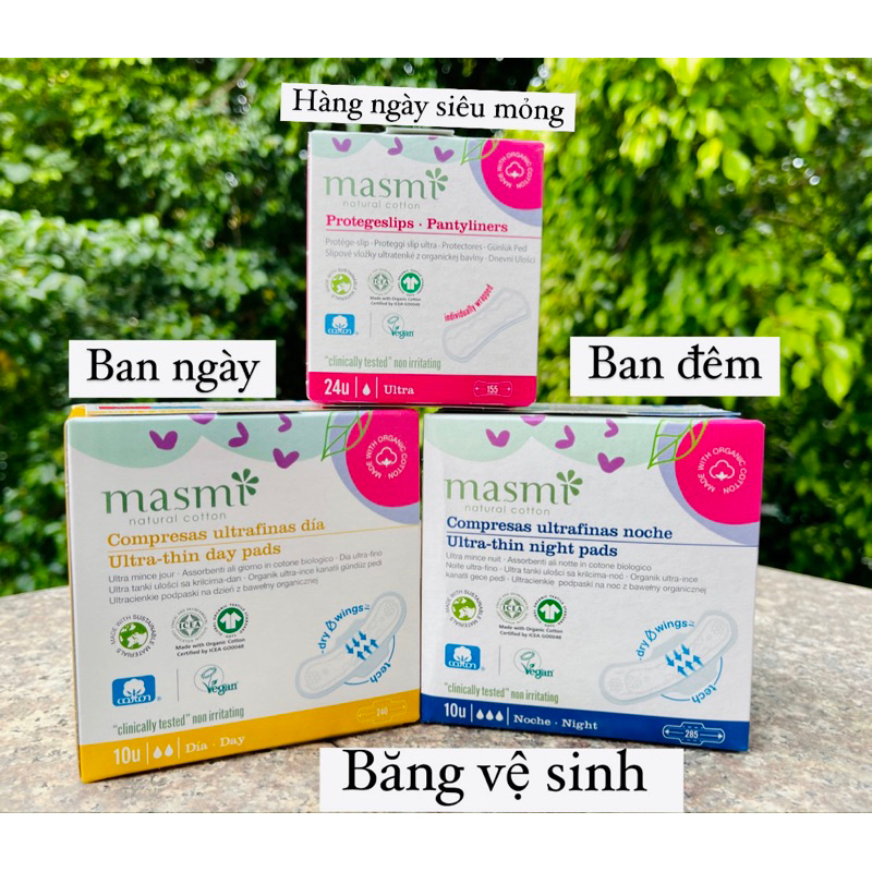 Băng vệ sinh ban ngày Masmi 10 miếng