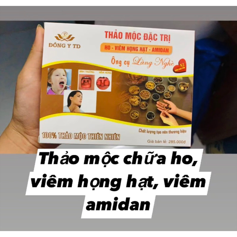 Ho, amidan, viêm họng hạt ông cụ làng nghè