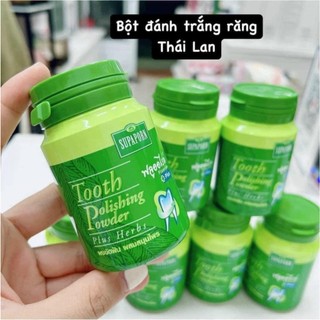 Tẩy trắng răng thảo dược supaporn tooth polishing powder