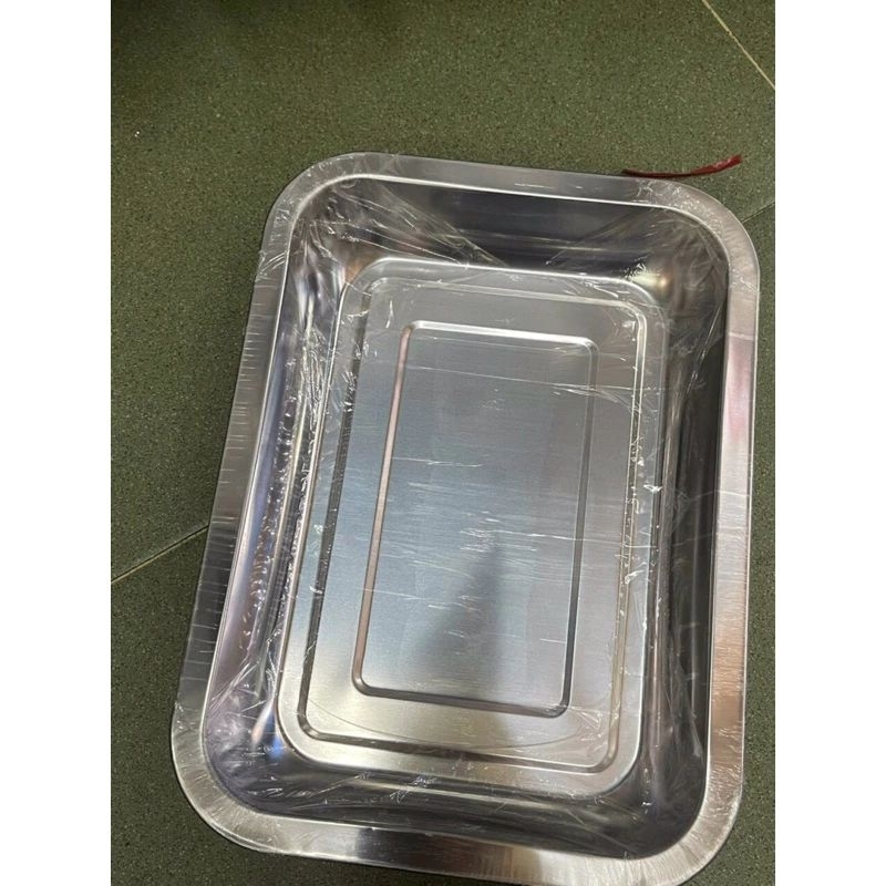 KHAY SÂU ĐỰNG THỰC PHẨM INOX CAO CẤP