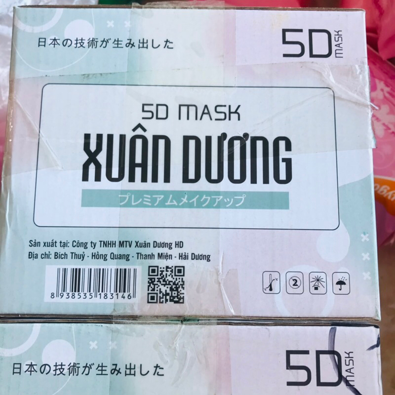 Khẩu trang 5d Xuân Dương
