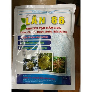  Siêu Lân 86 1Kg  - Chặn Đọt Cực Mạnh - Già Lá Nhanh - Phân Hóa Mầm Hoa 