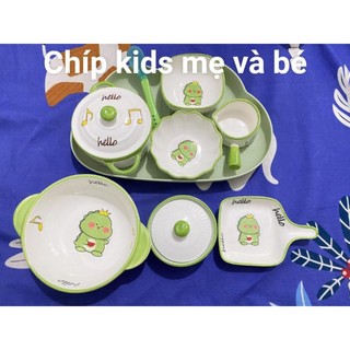 Sét bát ăn dặm cho bé