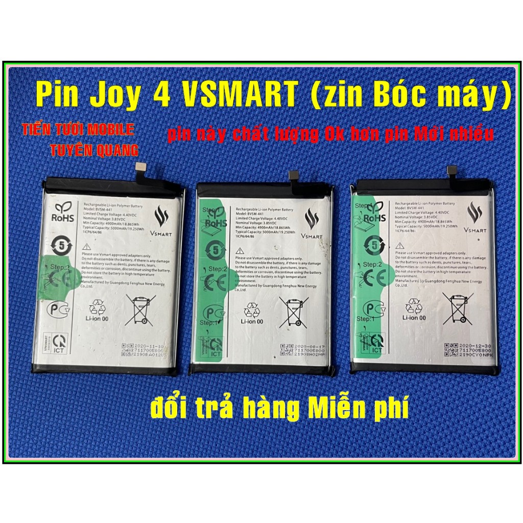 Pin BVSM441/Joy 4 - Vsmart