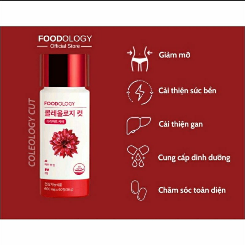 Foodology giảm cân, giảm mỡ đùi Hàn Quốc