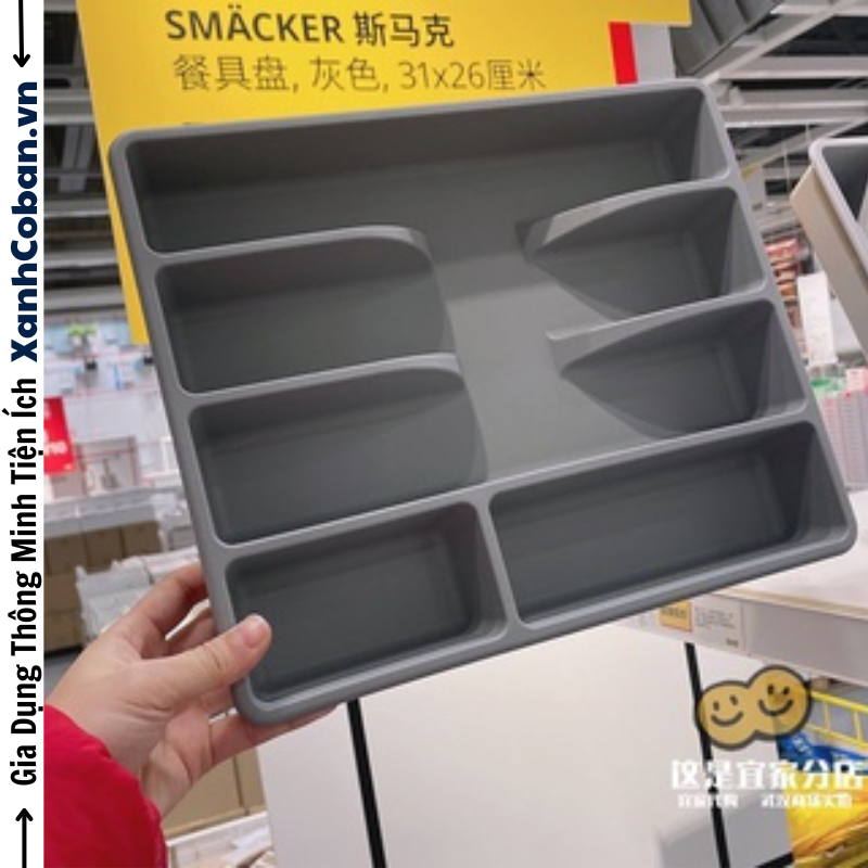 Khay đựng đũa thìa ikea