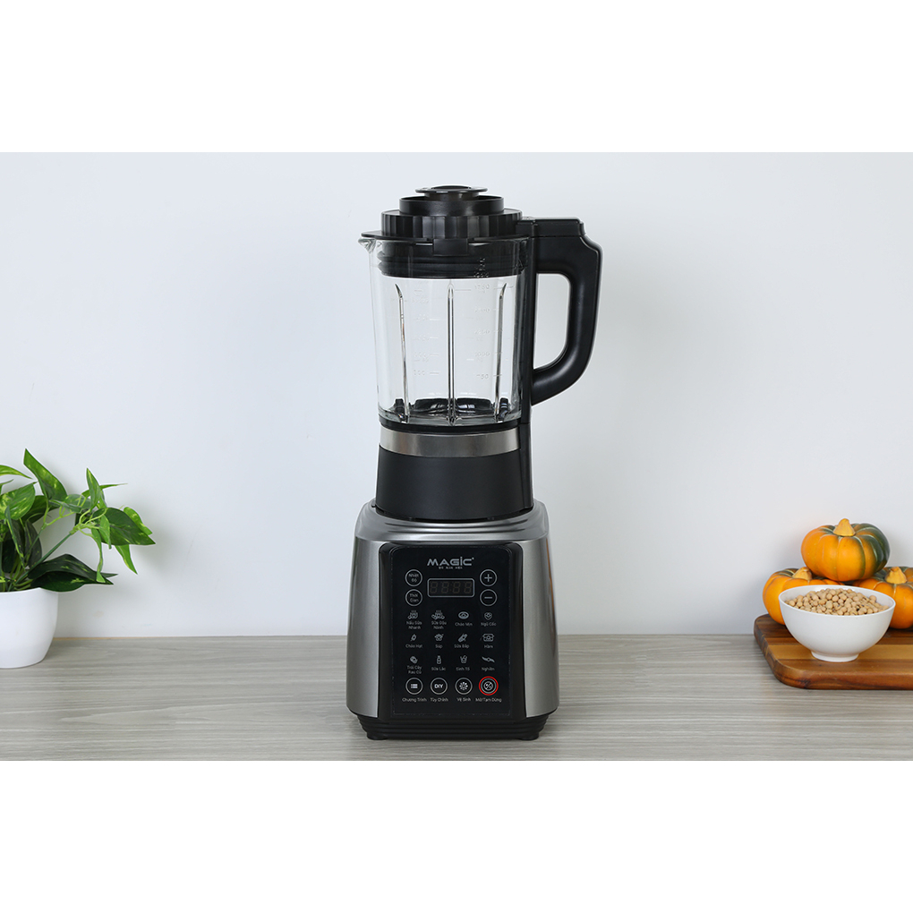 Máy làm sữa hạt đa năng Magic Korea A-96 Sliver - Hàng Chính Hàng