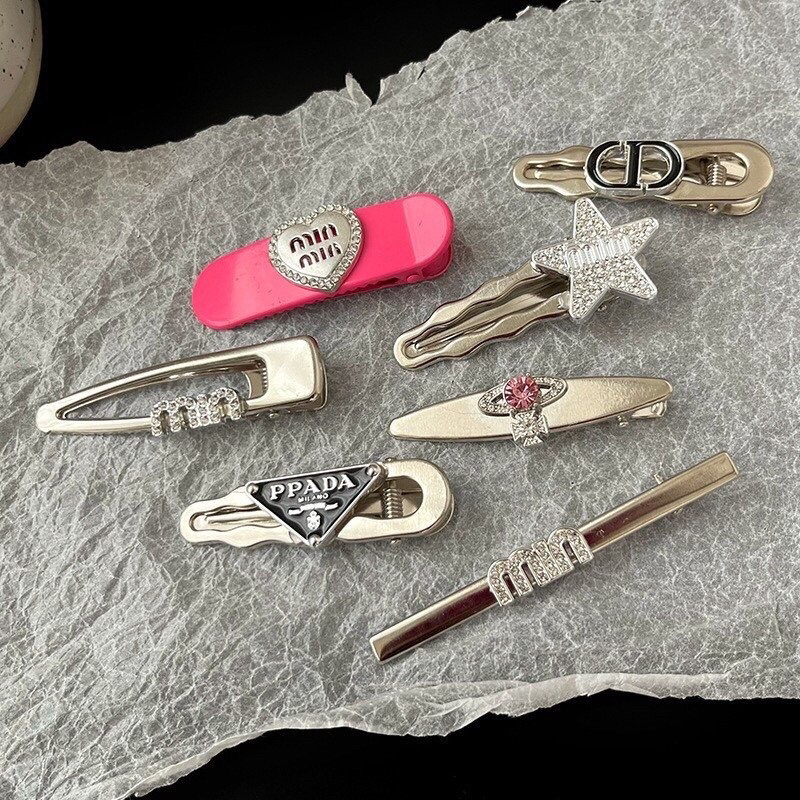 Set 7 kẹp tóc y2k đính đá