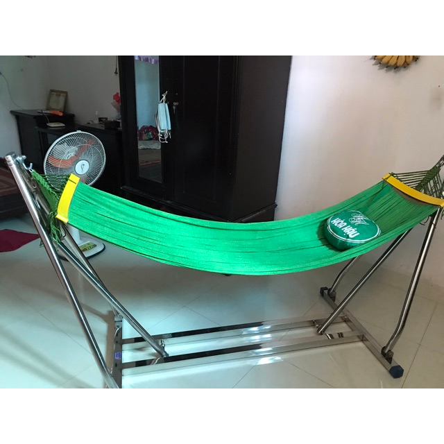 Võng Khung vuông cao cấp bảo hành 3 năm chân to dày