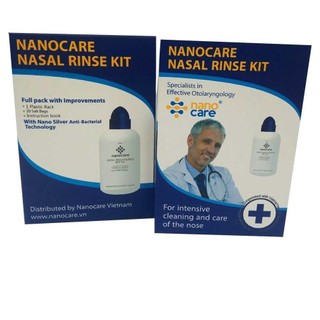 Bình Rửa Mũi Cho Bé Nanocare 180ml