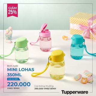 Bình nước Mini Lohas 350ml - Tupperware