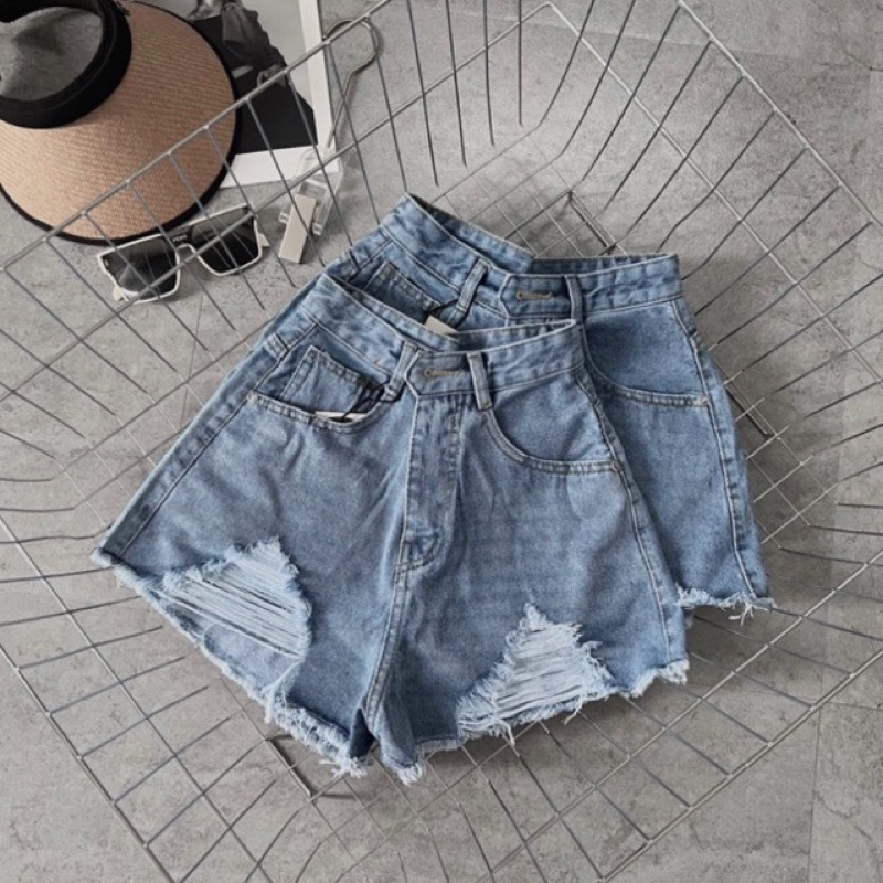 Quần short jean rách sexy, Quần short jeans nữ tua rua lai  ulzzang phong cách hàn quốc trẻ trung năng động💕💕💕U9888