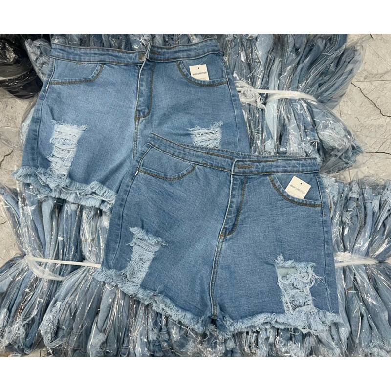 Quần short jean rách sexy, Quần short jeans nữ tua rua lai  ulzzang phong cách hàn quốc trẻ trung năng động💕💕💕U9888