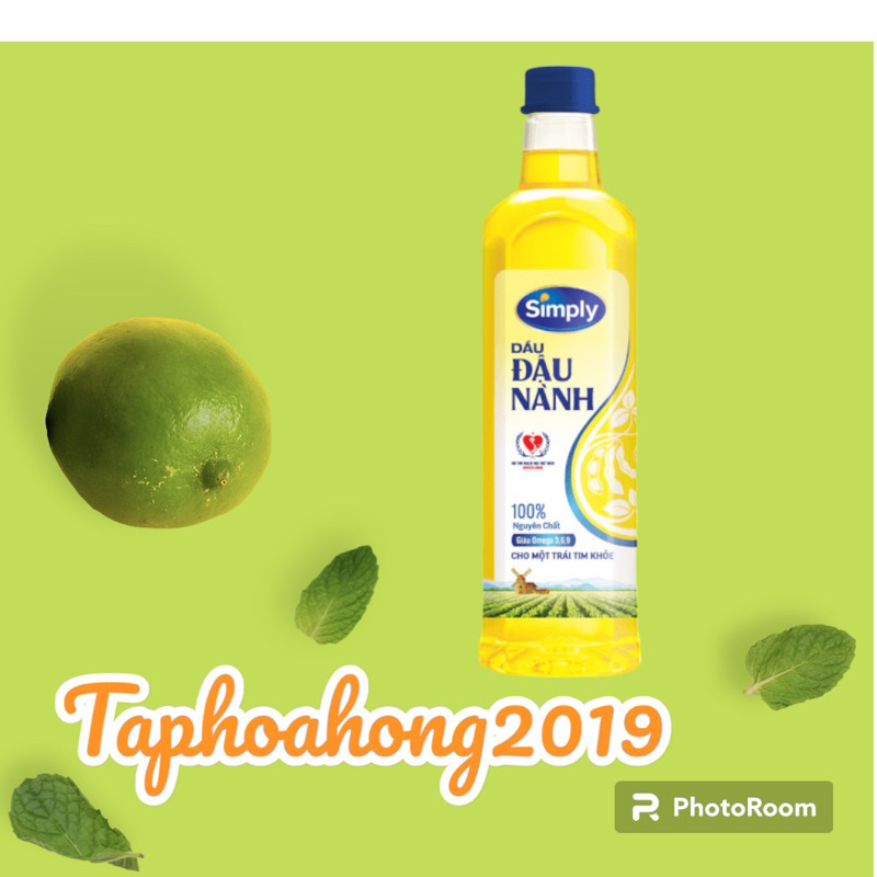 Dầu ăn Simply 1L chai