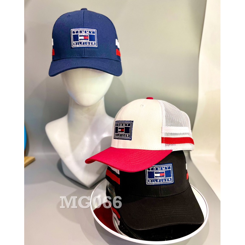 Nón kết Mũ lưỡi trai lưới Mesh Cap Replay nam nữ thoáng khí màu trắng MG067