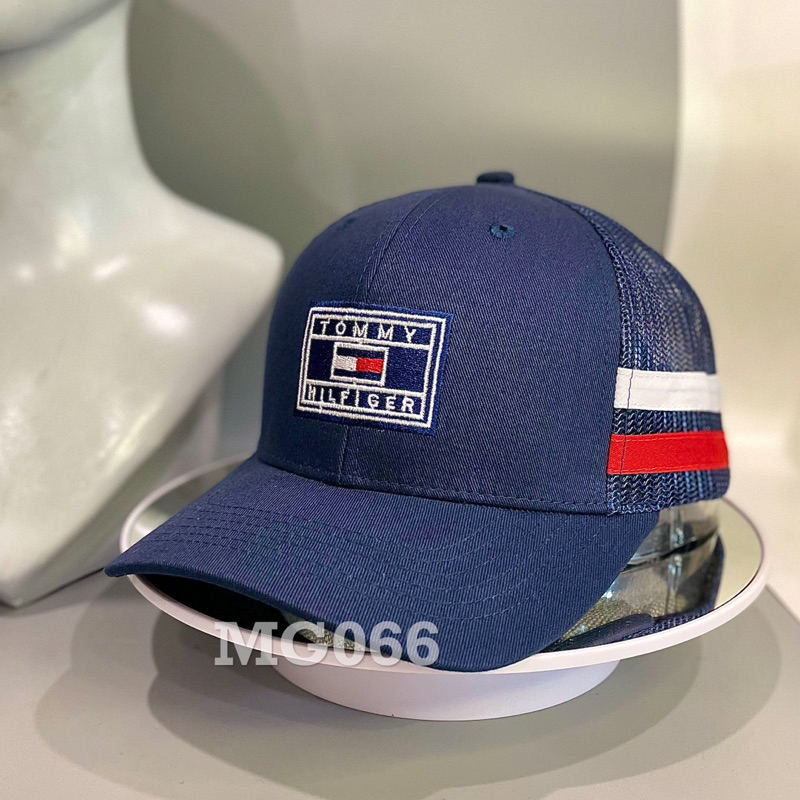 Nón kết Mũ lưỡi trai lưới Mesh Cap Replay nam nữ thoáng khí màu trắng MG067