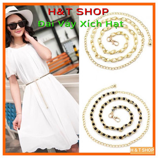 Đai váy xích, đai nịt đầm hạt - h&t shop