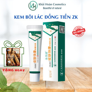 Kem bôi lác đồng tiền ZK, kem ZK bôi hắc lào, nấm ngứa, á sừng, lang ben, vẩy nến, chàm tổ đỉa