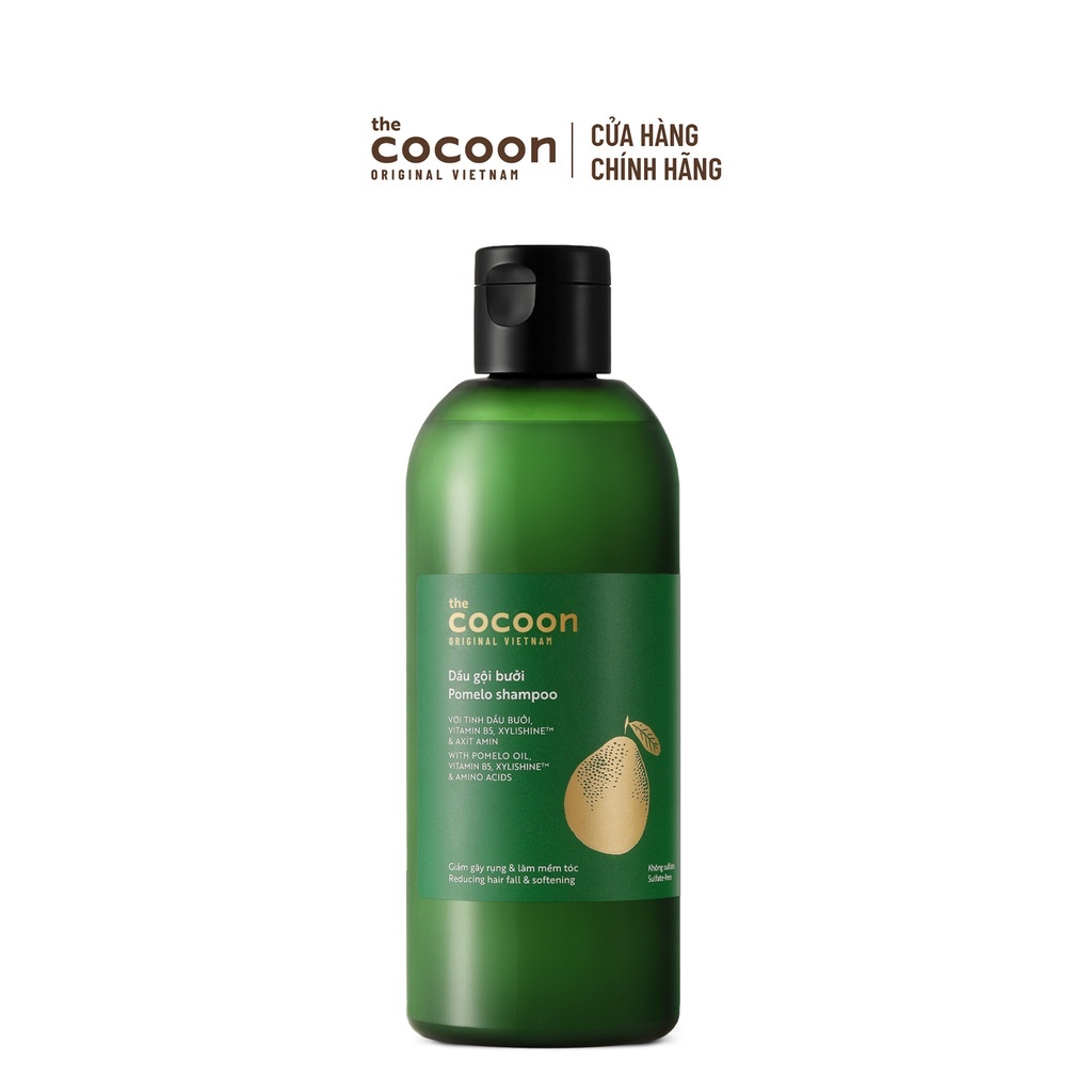 SPECIAL COMBO gội xả bưởi Cocoon tặng 1 nước dưỡng tóc tinh dầu bưởi - Phiên bản nâng cấp Cocoon 140ml