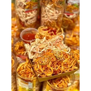 Túi 200g khô mực xé sợi hấp nước cốt dừa