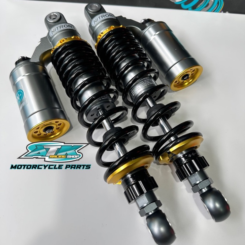 Phuộc Nitron DNA ty vàng ty trắng có bình dầu sirius / wave / dream / Jupiter