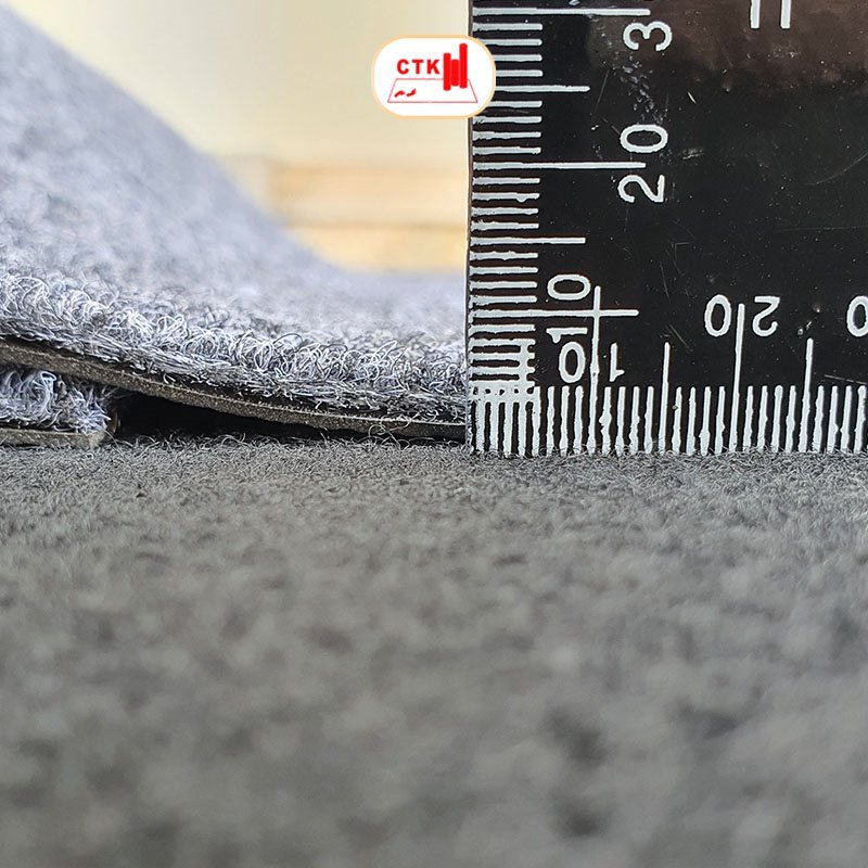 Thảm chùi chân mặt len cao cấp, thảm đế cao su Corido 40cm x 60cm, 50cm x 70cm