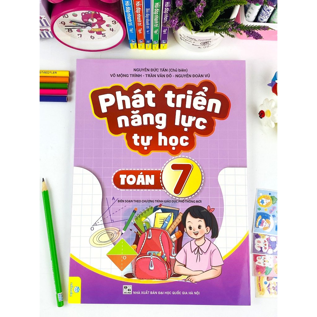 Sách - Phát Triển Năng Lực Tự Học Toán 7 - Biên soạn theo chương trình GDPT mới - ndbooks
