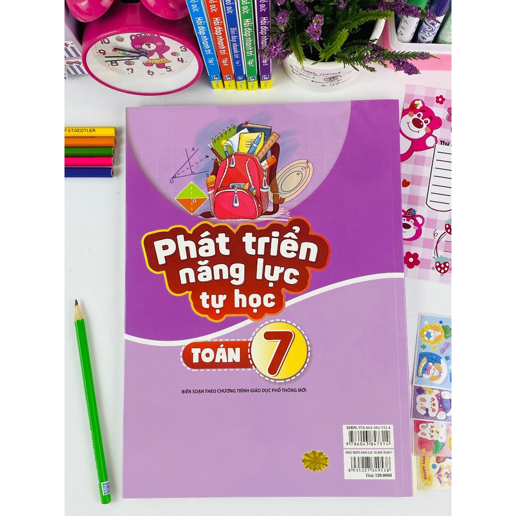 Sách - Phát Triển Năng Lực Tự Học Toán 7 - Biên soạn theo chương trình GDPT mới - ndbooks